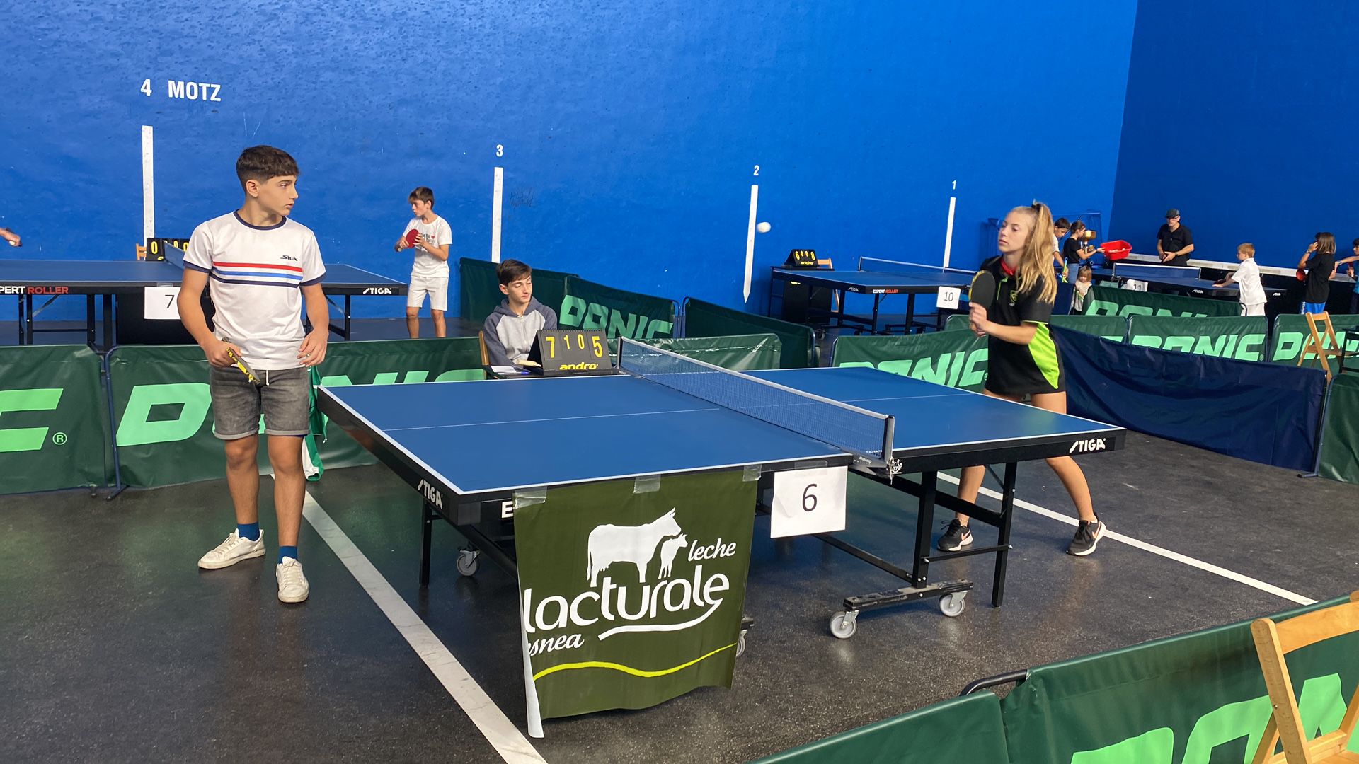 Éxito del Día del Tenis de Mesa en Huarte